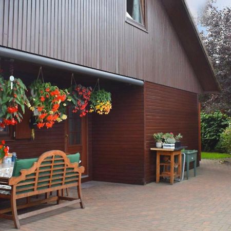 Kranich-Holzferienhaus 'Kleine Auszeit' Rehden Kültér fotó