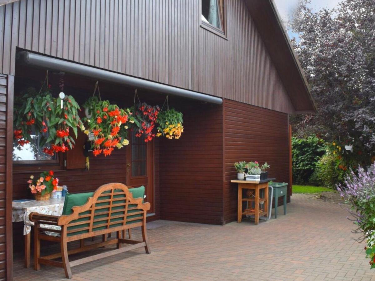 Kranich-Holzferienhaus 'Kleine Auszeit' Rehden Kültér fotó