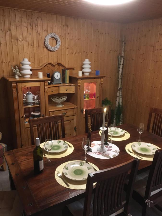 Kranich-Holzferienhaus 'Kleine Auszeit' Rehden Kültér fotó